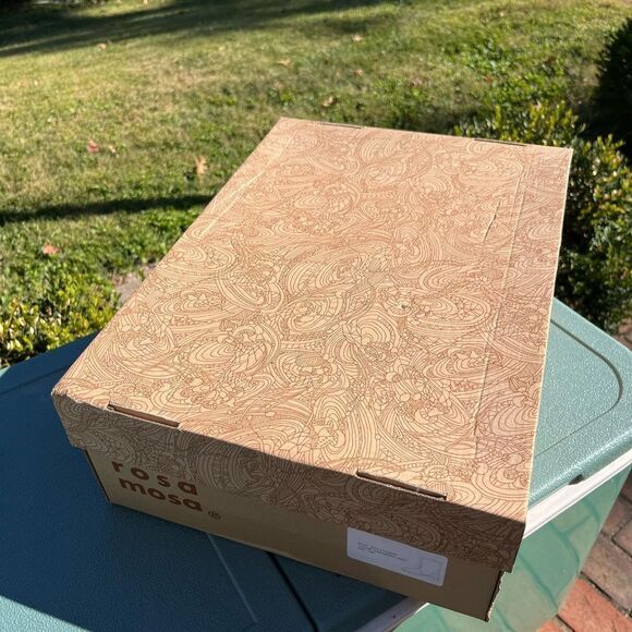 Rosa Mosa Vintage Carpet Tapestry Leather Boots NIB RARE! - Picture 4 of 13